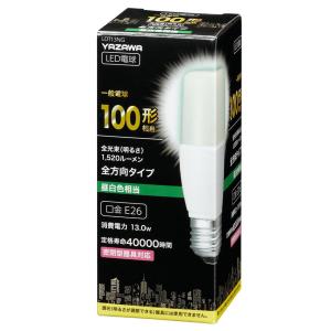 ヤザワ LED電球 T形 1520lm(昼白色相当) YAZAWA LDT13NG 返品種別A｜joshin