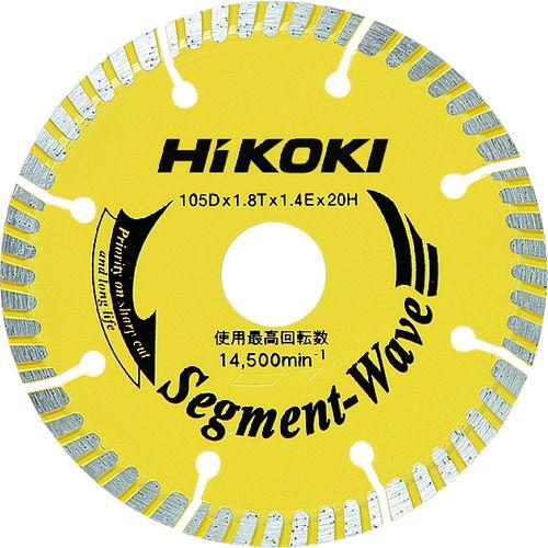 HiKOKI ダイヤモンドホイール 105mm 波型セグメントタイプ ハイコーキ 0032-4618...