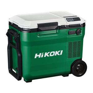 HiKOKI 18Vコードレス冷温庫 コンパクトタイプ アグレッシブグリーン (マルチボルト蓄電池BSL36B18付き) 返品種別A｜joshin