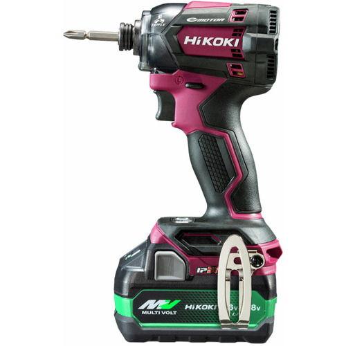 HiKOKI 18V コードレスインパクトドライバ 180N・m フレアレッド WH18DC(2XP...