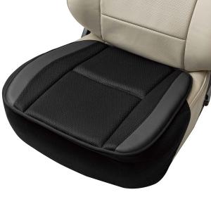 BONFORM シートクッション アクセルメッシュ抗菌防臭 ストッパー付 ワイド (48x48cm ブラック) ボンフォーム 5769-43BK 返品種別A