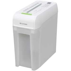 アイリスオーヤマ 家庭用シュレッダー 8.8L(ホワイト) 投入しやすい斜め挿入口 P6HCホワイト 返品種別A