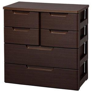 IRIS OHYAMA（アイリスオーヤマ） ウッドトップチェスト MG-727