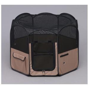 折りたたみサークル Mサイズ ブラウン アイリスオーヤマ POTS920ABR 返品種別A｜Joshin web