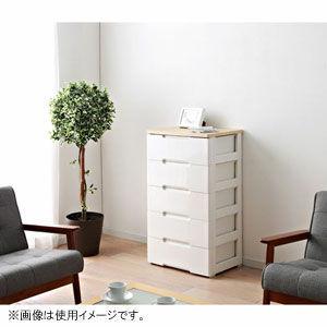 アイリスオーヤマ ウッドトップチェスト 幅56...の詳細画像2