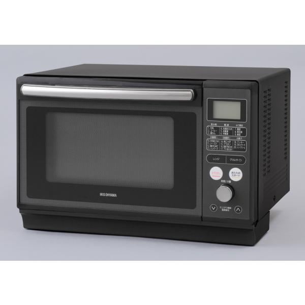アイリスオーヤマ スチームオーブンレンジ 24L ブラック IRIS OHYAMA MO-FS240...