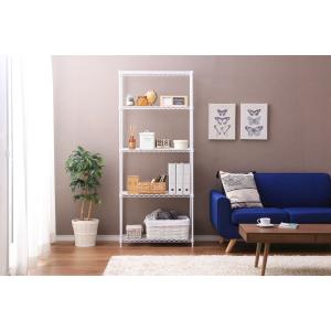 アイリスオーヤマ カラーメタルラック ハイタイプ 幅75cm ホワイト IRIS CMM-75185ホワイト 返品種別A