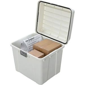 アイリスオーヤマ 宅配ボックス540(ホワイト) サイズ(約)：幅55×奥行47×高さ50cm、内寸(約)：幅45×奥行37×高さ37cm TBP-540ホワイト 返品種別A