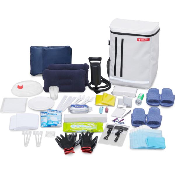 アイリスオーヤマ 防災セット 42点(2人用) IRIS OHYAMA BS2-42(ボウサイセツト...