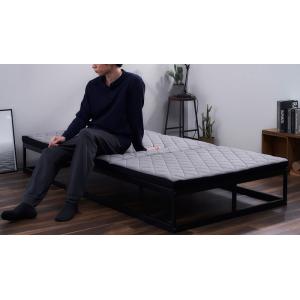 アイリスオーヤマ MEN’Sエアリーマットレス(厚さ6cm)シングル IRIS エアロキューブ&amp;re...