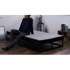 アイリスオーヤマ MEN’Sエアリーマットレス(厚さ9cm)シングル IRIS エアロキューブ(R)...