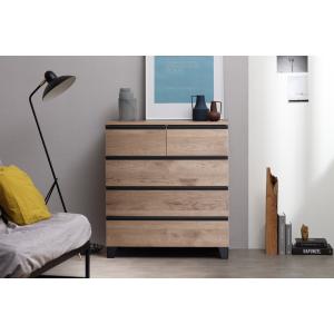 アイリスオーヤマ ウッドチェスト 脚付き(アッシュブラウン) IRIS WCHL-790アツシユブラウン 返品種別A