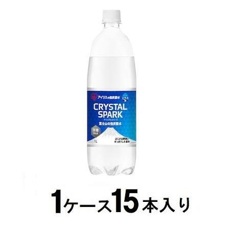 富士山の天然水 強炭酸水 1L(1ケース15本入) アイリスフーズ 返品種別B