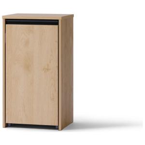 アイリスオーヤマ HIROBIROシリーズ 引き出し分別ダストワゴン(ナチュラル/ ブラック) IRIS HDW-350 返品種別A｜Joshin web
