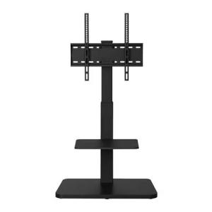 アイリスオーヤマ スタンドテレビ台 幅60〜64cm(ブラック) UTS-640Rブラツク 返品種別A