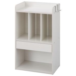 アイリスオーヤマ ランドセルラック(ホワイト) IRIS RRK-460Rホワイト 返品種別A｜Joshin web