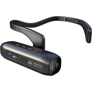 MOVIO 高画質4K Ultra HDヘッドマウントカメラ「M308HMCAM」