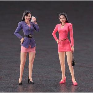 ハセガワ 1/ 24 80's バブリー ガールズフィギュアプラモデル