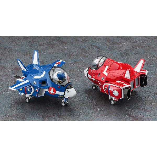 ハセガワ (再生産)VF-1J バルキリー “マックス ＆ ミリア”(たまごひこーき)(65876)...