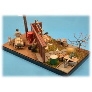 マイクロエース 1/ 32 風物詩シリーズ No.21 行水プラモデル 返品種別B