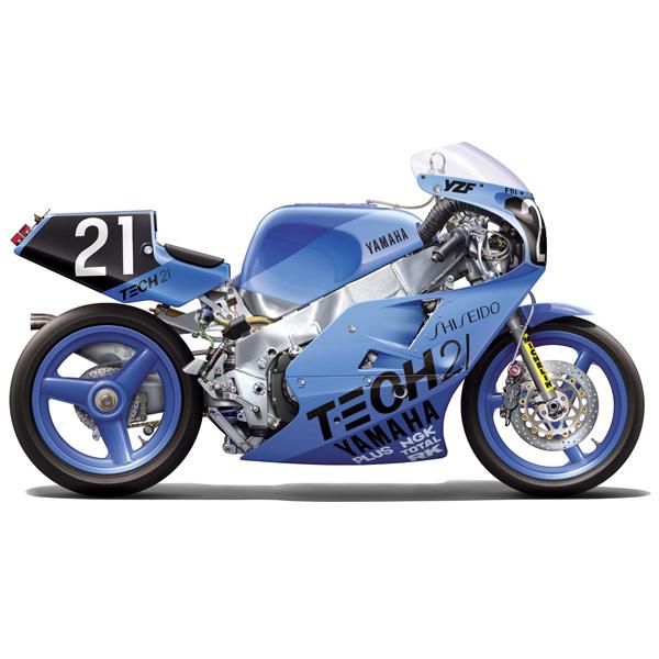 フジミ (再生産)1/ 12 バイクシリーズ No.9 ヤマハ YZF750 TECH21レーシング...