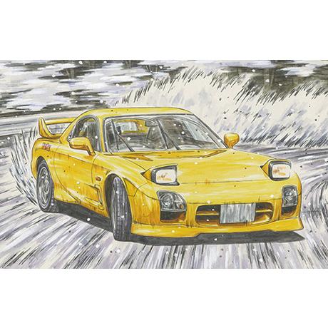 フジミ 1/ 24 頭文字Dシリーズ No.12 EX-1 FD3S RX-7 マツダスピードA-s...