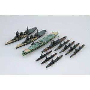 フジミ 1/ 3000 集める軍艦シリーズNo.7 捷一号作戦/ 北号作戦 航空戦艦艦隊セット(伊勢/ 日向/ 瑞鶴/ 大淀/ 駆逐艦7隻)(軍艦-7)プラモデル 返品種別B｜joshin