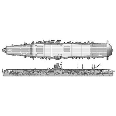 フジミ 1/ 700 特シリーズ No.56 EX-3 日本海軍航空母艦 飛龍(エッチングパーツ付き...