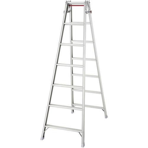 長谷川工業 アルミはしご兼用脚立 標準タイプ RD型 7段(10265)(他商品との同時購入不可)メ...