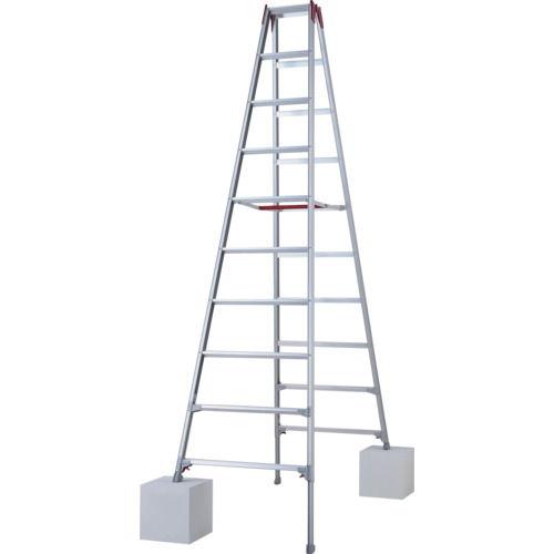長谷川工業 脚部伸縮式アルミ専用脚立(10199) 10尺(他商品との同時購入不可)メーカー直送品(...