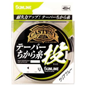 GOSEN（ゴーセン） テーパーライン ちから糸 15m 5本巻き カラー