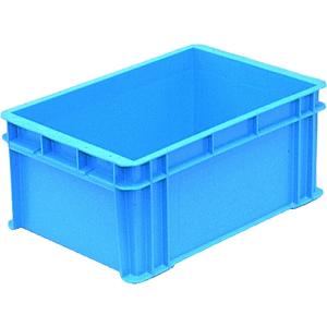 DICプラスチック DA型コンテナ ボックス型 14L(青) DA-14 返品種別B