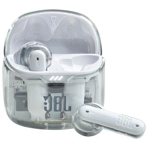 JBL 完全ワイヤレス Bluetoothイヤホン(ホワイト) JBL Tune Flex Ghost Edition JBLTFLEXGWHT 返品種別A