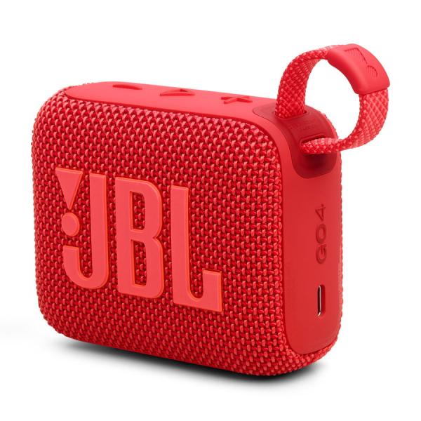 JBL 防塵防水対応ポータブルBluetoothスピーカー(レッド) JBL GO 4 JBLGO4...