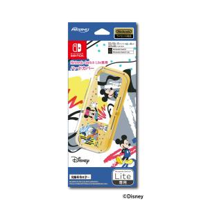 マックスゲームズ Nintendo Switch Lite専用ハードカバー ミッキー＆フレンズ