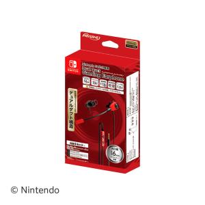 マックスゲームズ Nintendo Switch専用 デュアルダクトゲーミングイヤホン レッド 返品種別B｜joshin