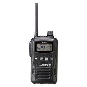 アルインコ 47ch 中継対応 防沫型 特定小電力トランシーバー(ブラック) ALINCO DJ-P...