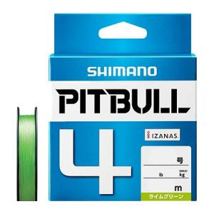 シマノ ピットブル4 ライムグリーン 150m SHIMANO PL-M54R PITBULL 4 572554 