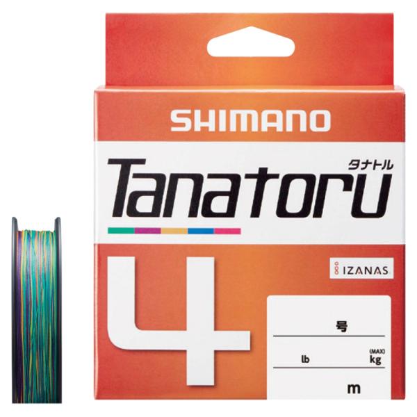 シマノ タナトル4 10m×5カラー 150m(1.0号/ 20lb) 返品種別B