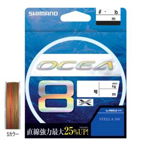 OCEA シマノ/SHIMANO オシア 17+ PE 300m ネイビー 6号 LD-A71Y 17本組