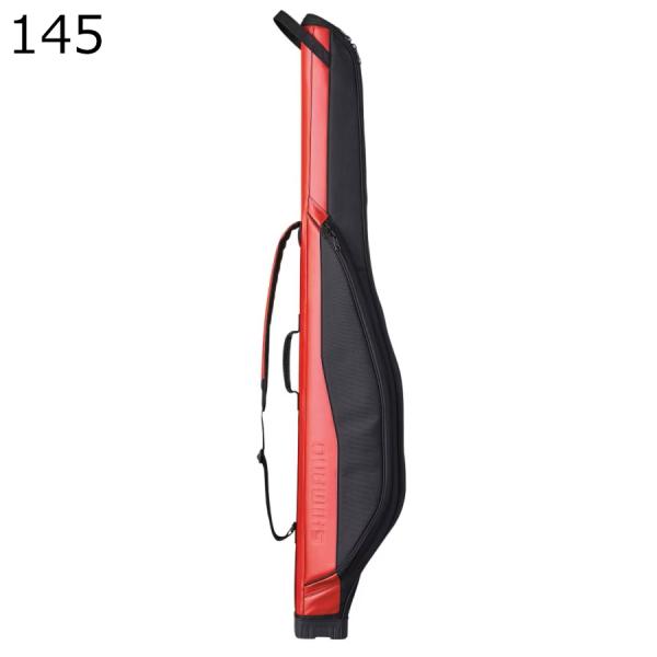 シマノ ロッドケース リールイン 145 (レッド)  返品種別A