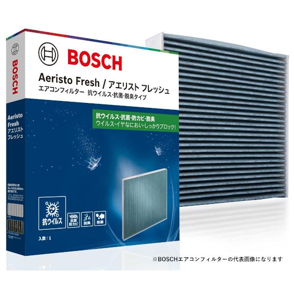 BOSCH 国産車用エアコンフィルターアエリストフレッシュ (抗ウイルス・抗菌・脱臭タイプ) ボッシ...