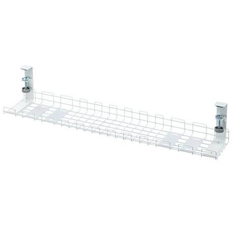 サンワサプライ ケーブル配線トレー ワイヤー Lサイズ 汎用タイプ(ホワイト) CB-CT3W 返品...