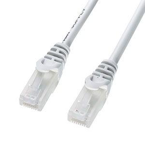 サンワサプライ ツメ折れ防止 スタンダード CAT5e LANケーブル(1m・ホワイト) LA-Y5...