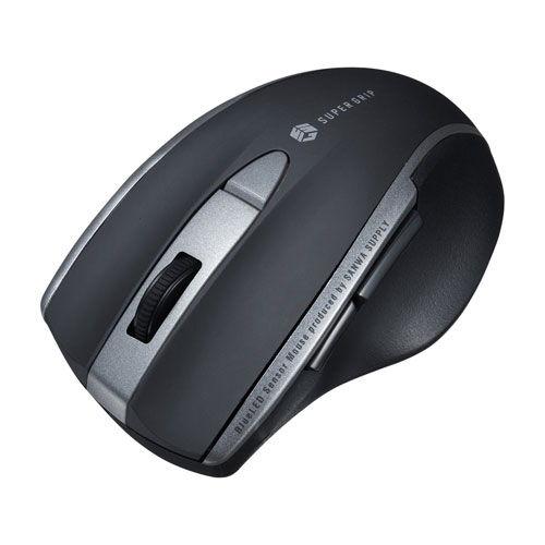 サンワサプライ Bluetooth ブルーLEDマウス 静音 5ボタン(ブラック) MA-BTBL1...