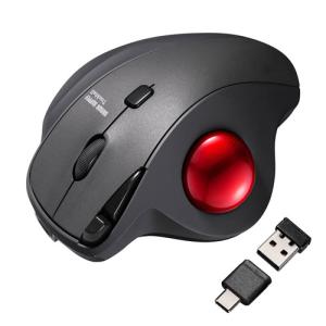 SANWA SUPPLY ワイヤレストラックボール MA-WTB185BK（ブラック）の商品画像