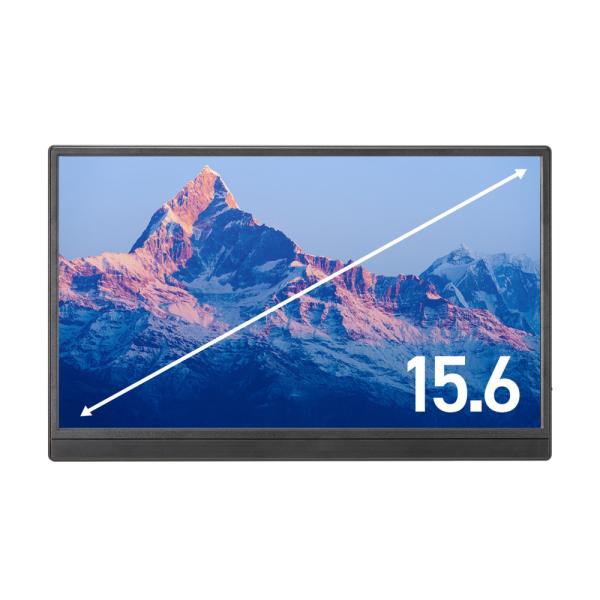 サンワサプライ タッチパネル搭載モバイル液晶ディスプレイ(15.6型/IPS/FullHD 1920...