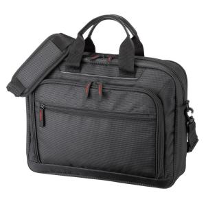 サンワサプライ マチ拡張PCバッグ(14インチワイド・ブラック) BAG-W3BK 返品種別A