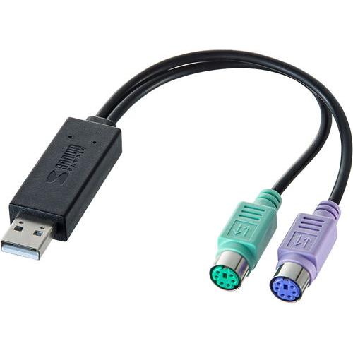 サンワサプライ USB-PS/ 2変換コンバータ USB-CVPS6 返品種別A