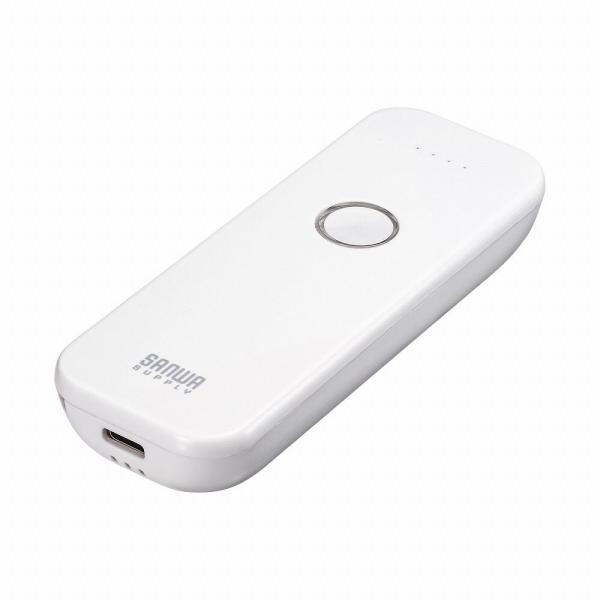 サンワサプライ Bluetooth 1次元バーコードリーダー BCR-BT1D8W 返品種別A
